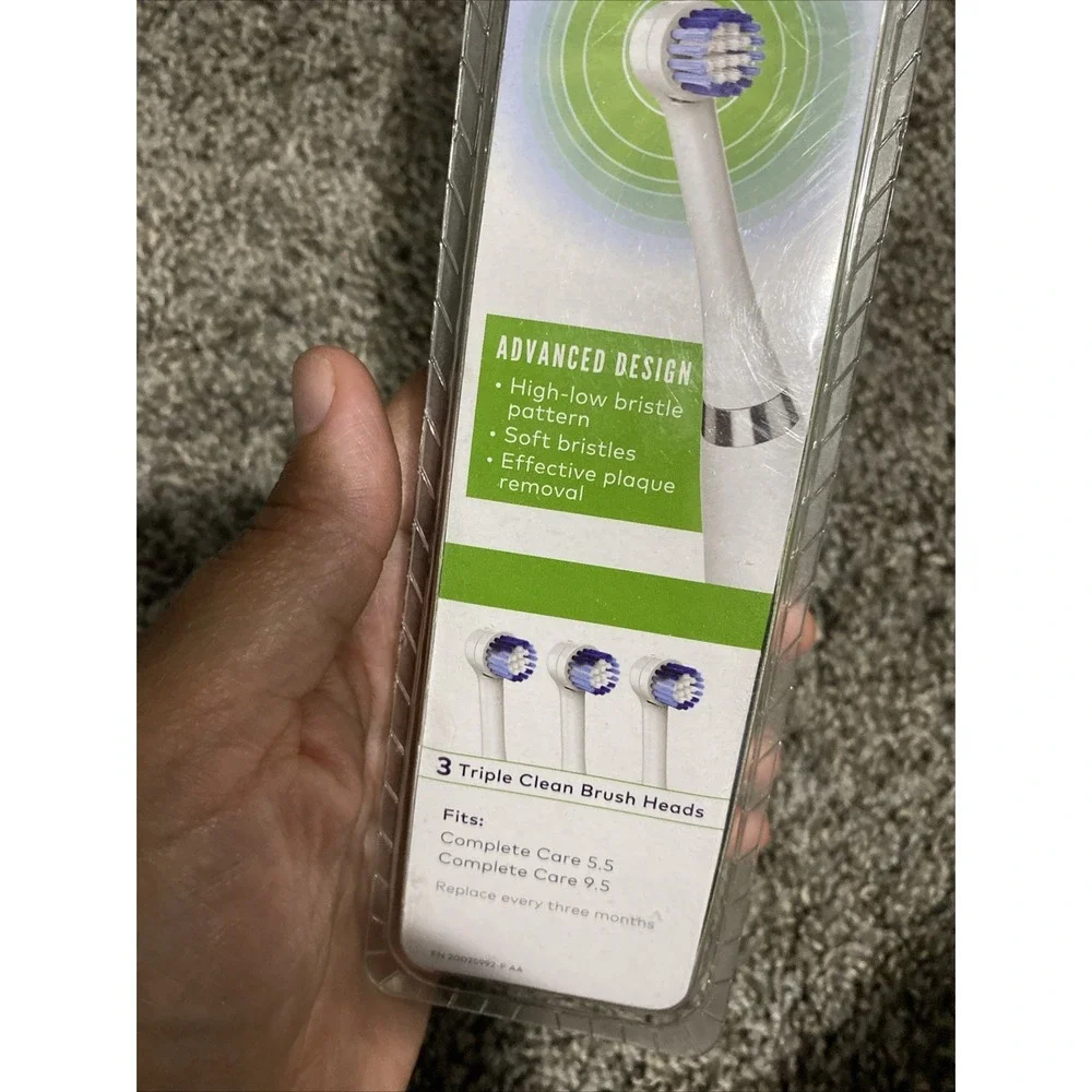 Waterpik Oscillating Brush Heads 3-Pack for Complete Core 5.5 & 9.5